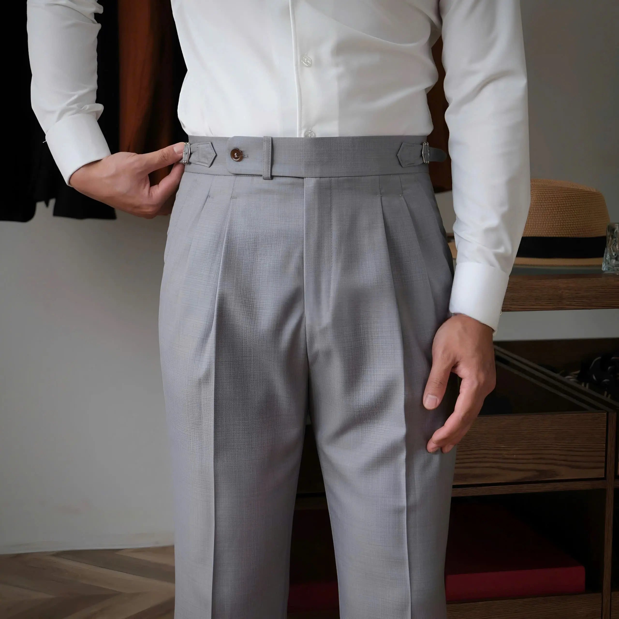 Sidetab Classic Trousers Genova