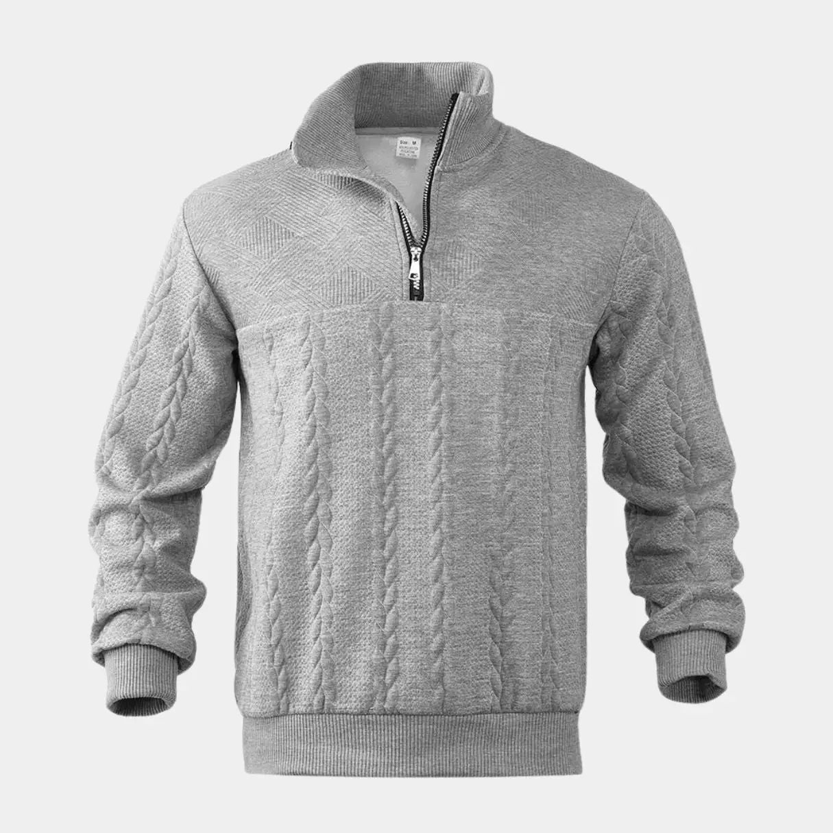 Henry Essential Zip Collar Sweater - Finley & Family