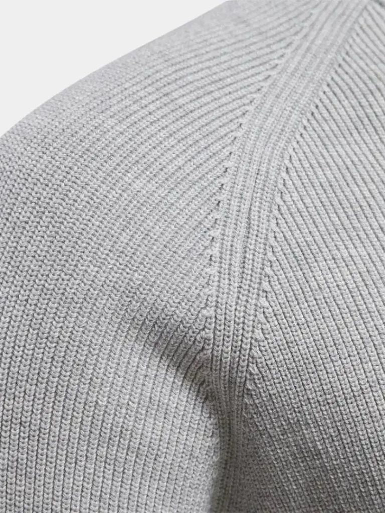 Elegant Zip-Up Sweater - Finley & Family