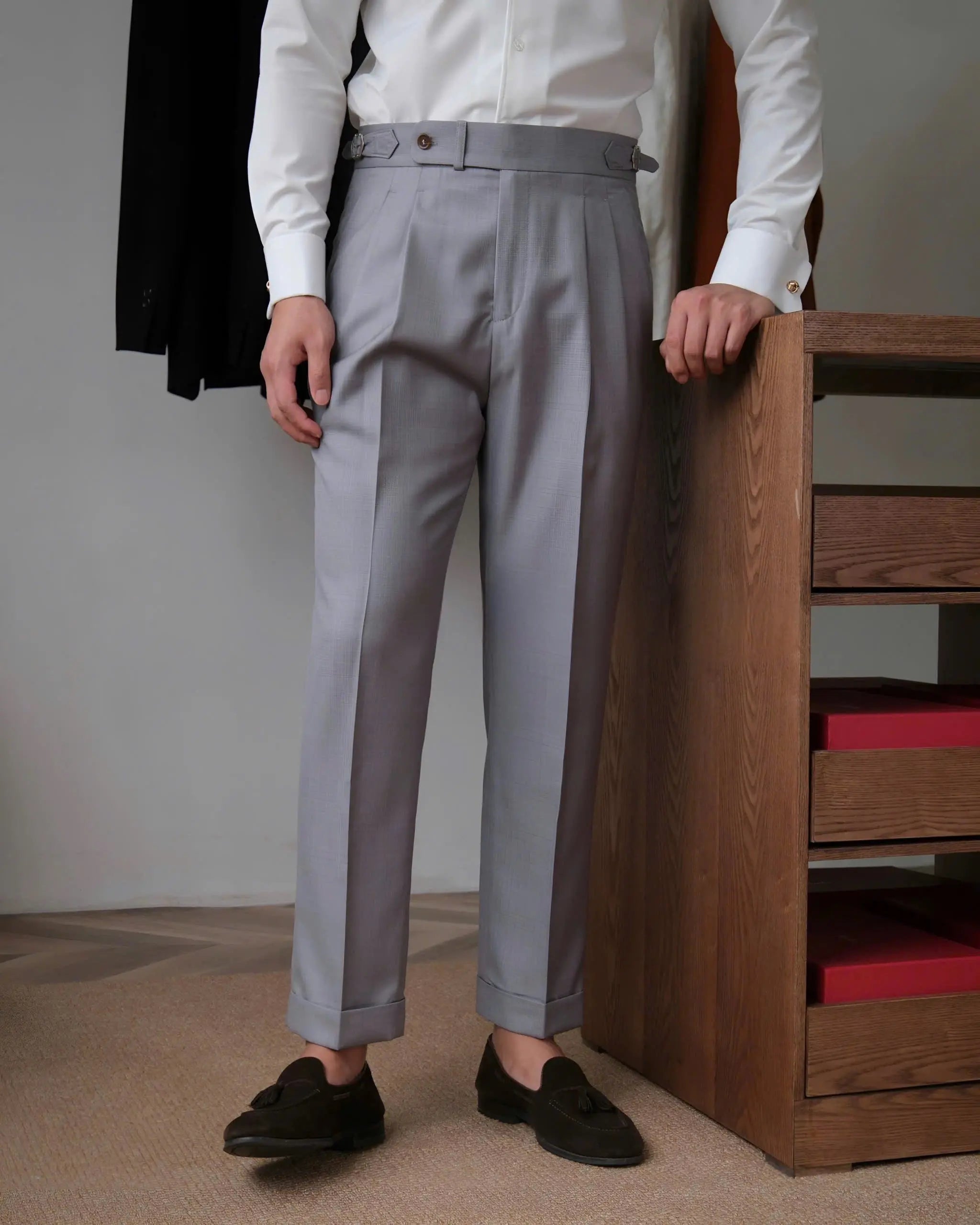 Sidetab Classic Trousers Genova