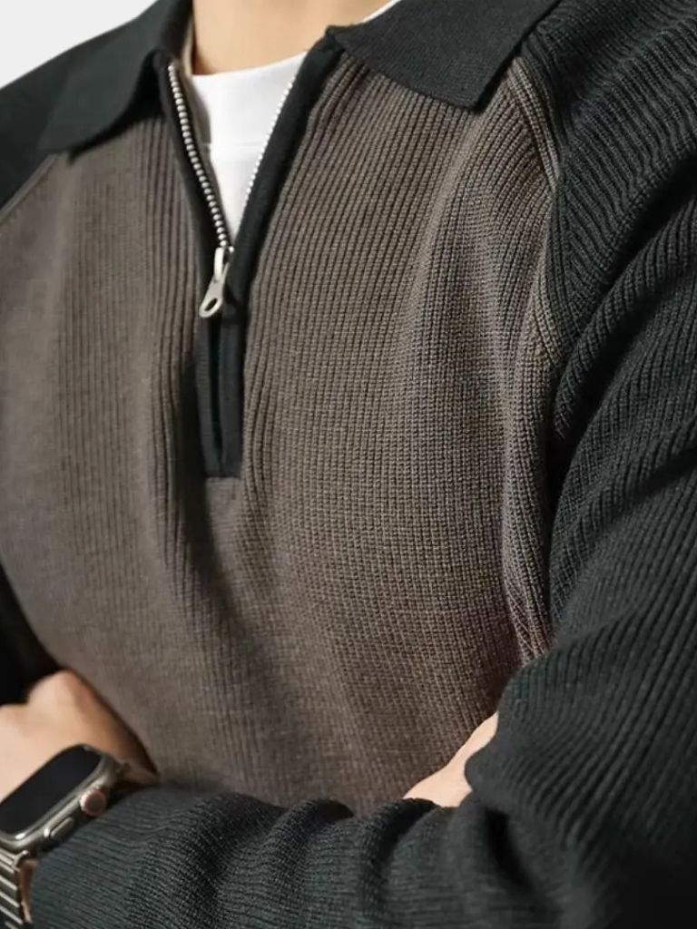 Raglan Zip Sweater - Finley & Family