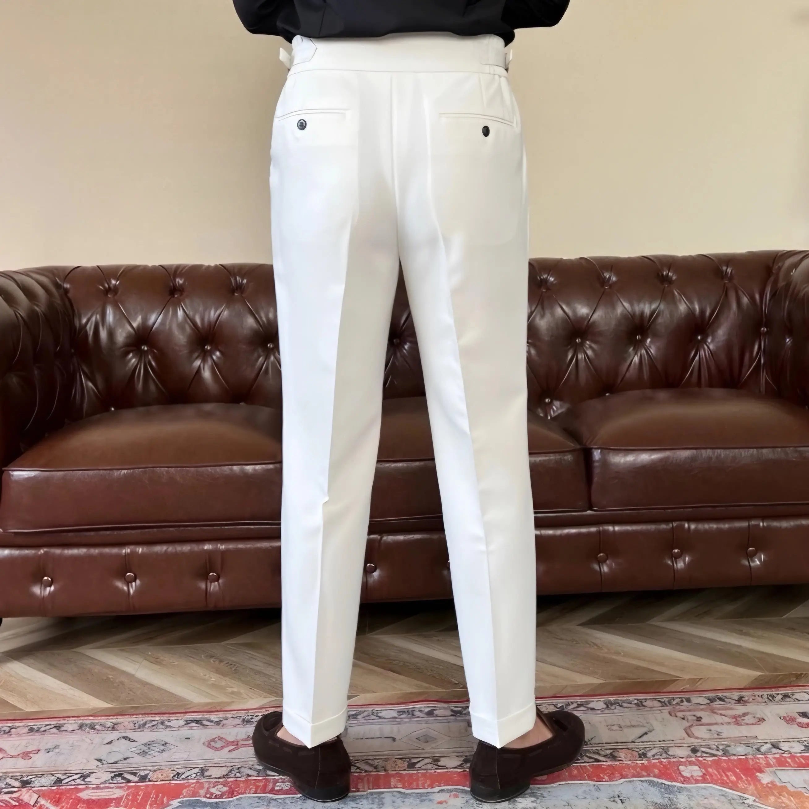 Classic Elastic Pants Sidetab Italia