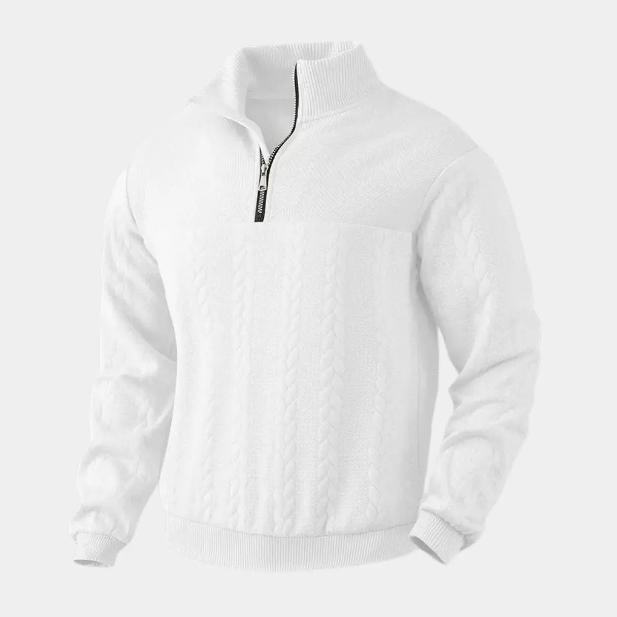 Henry Essential Zip Collar Sweater - Finley & Family