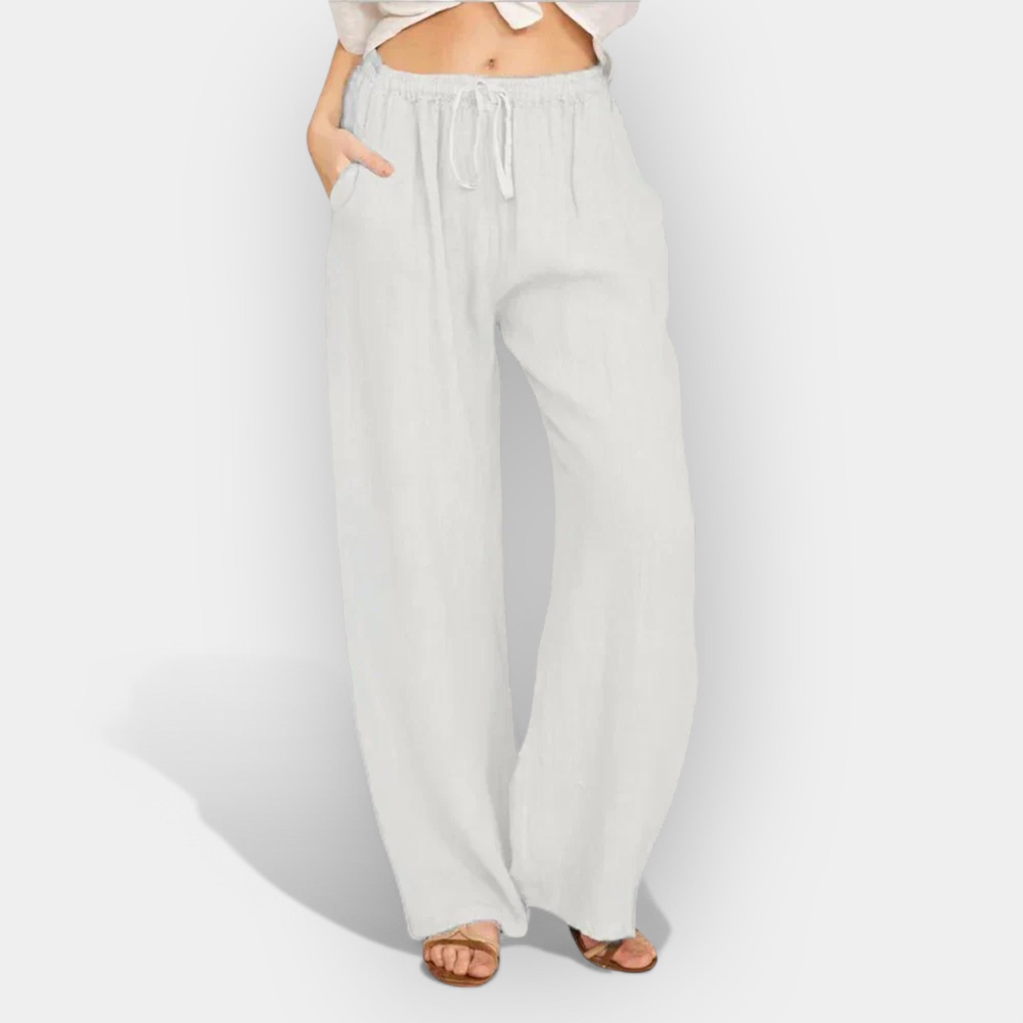 Breezy Summer Linen Trousers