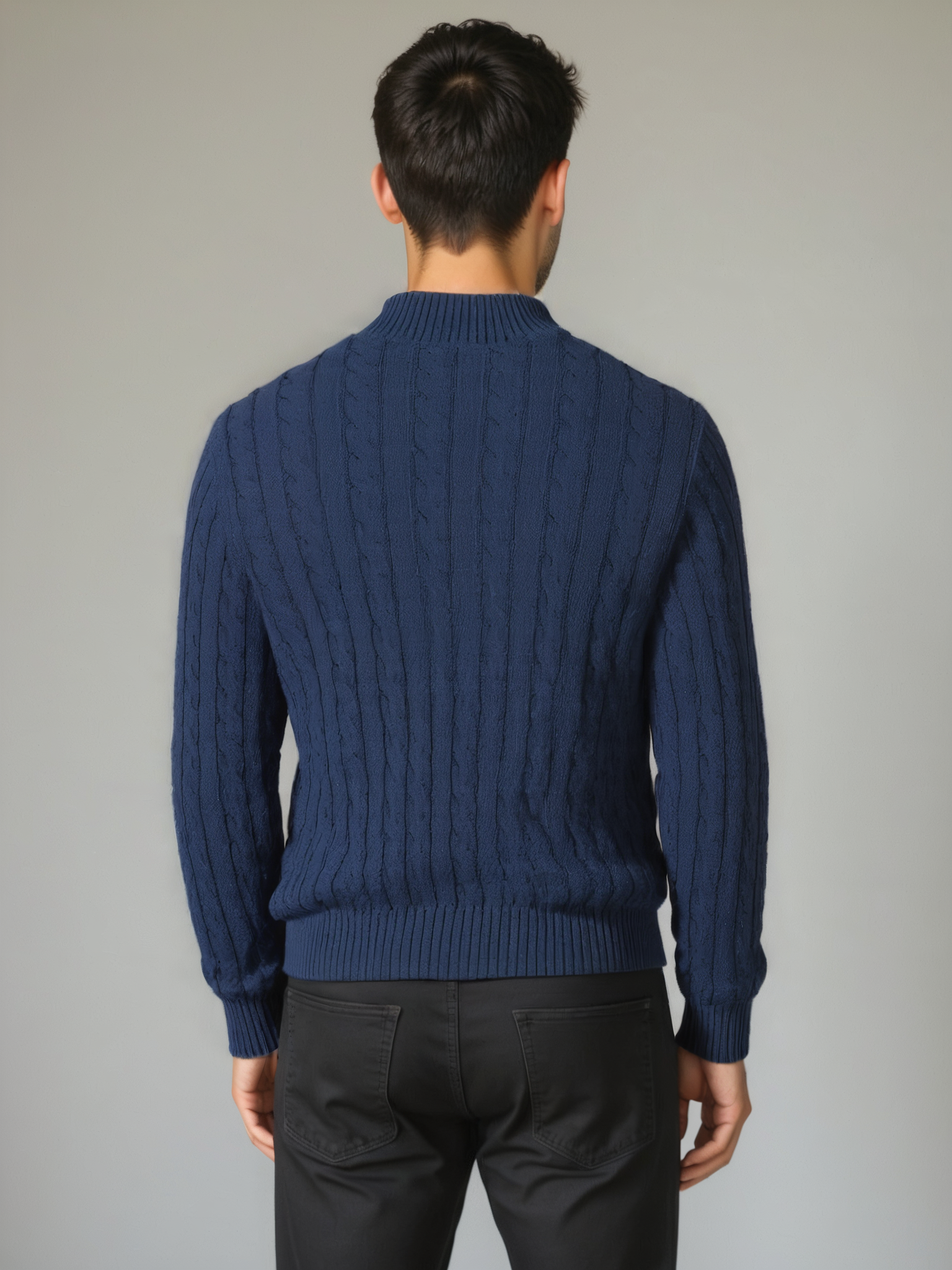 Essential Zip Collar Sweater - Finley & Family