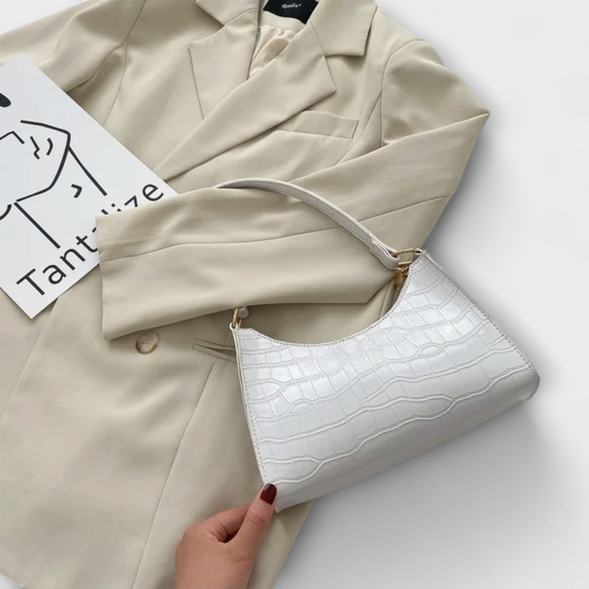 Olivia | Shiny Leather Bag