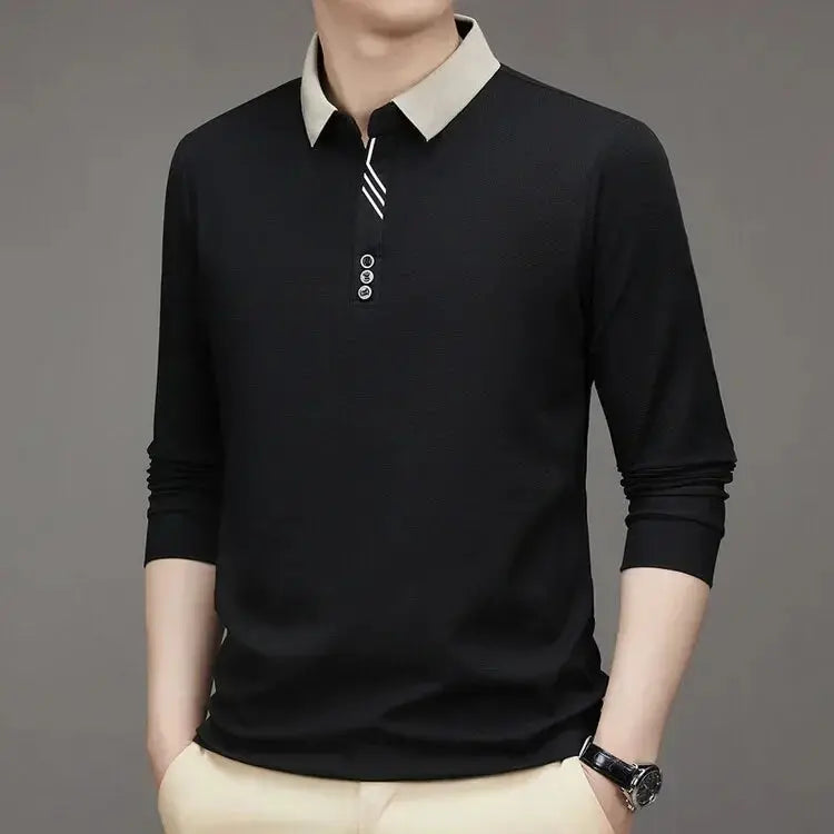 Elegant Long Sleeve Polo - Finley & Family