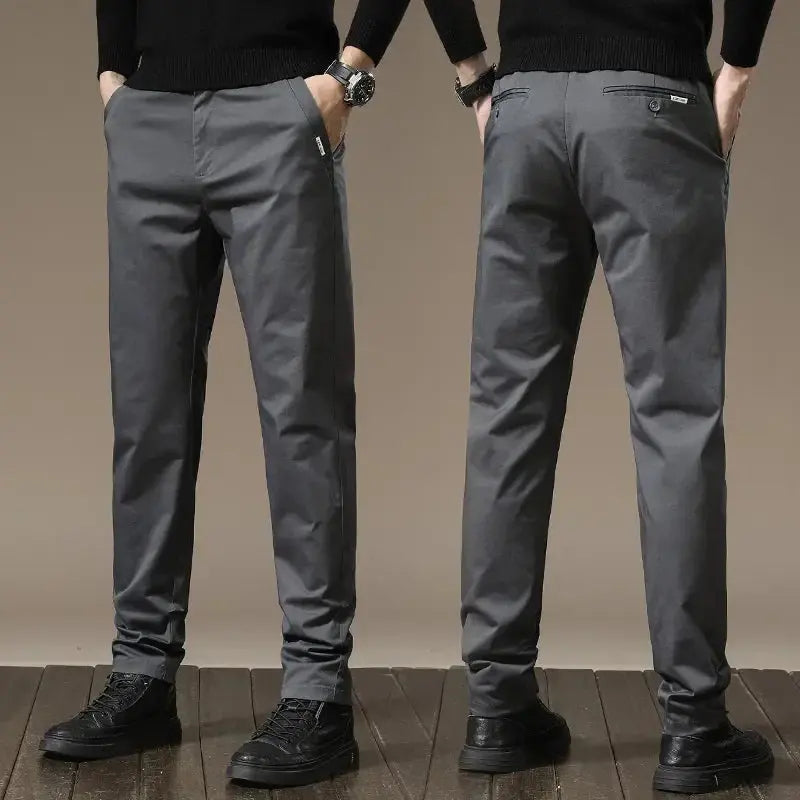 Basic Straight Trousers
