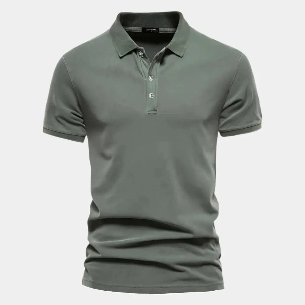 High-Quality Cotton Polo - Finley & Family