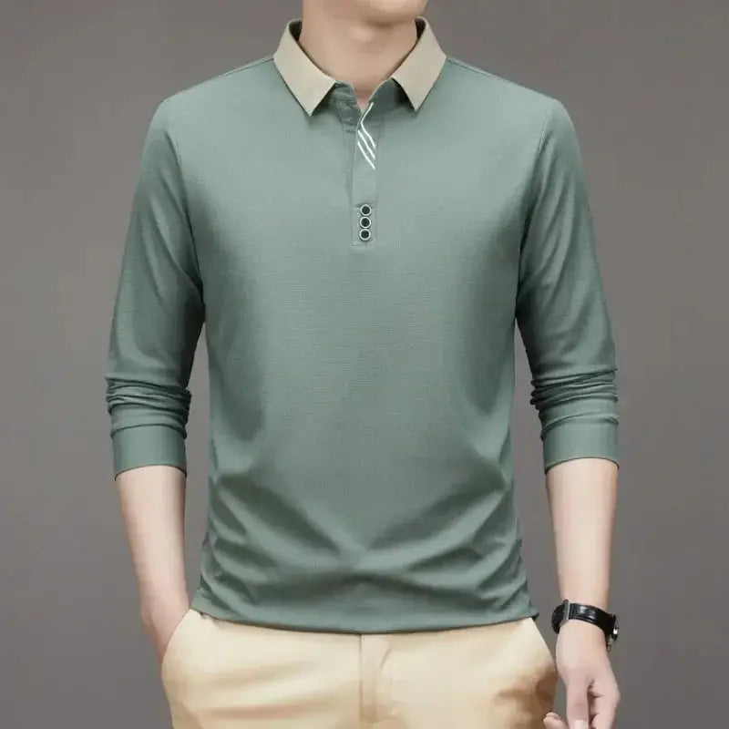 Elegant Long Sleeve Polo - Finley & Family