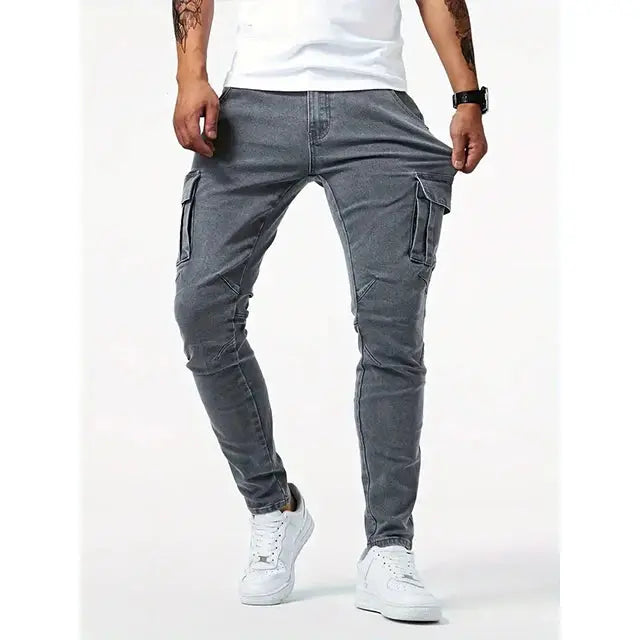 Jean Cargo Trousers
