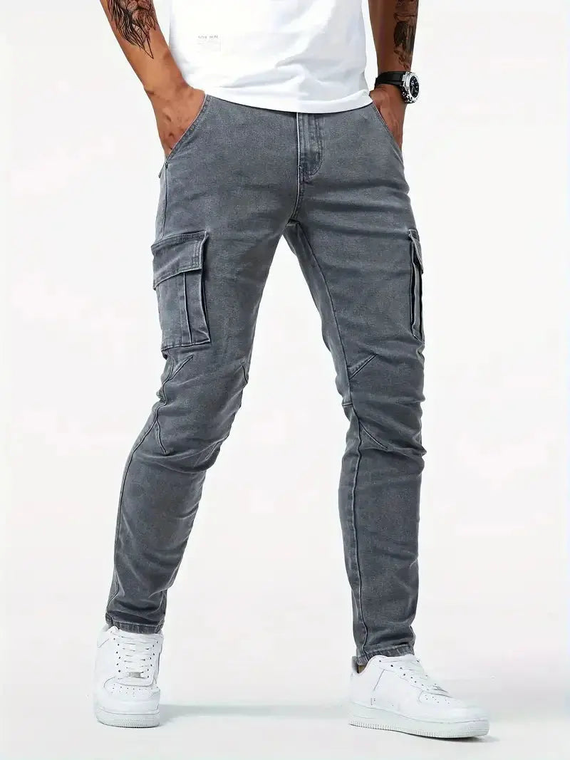 Jean Cargo Trousers