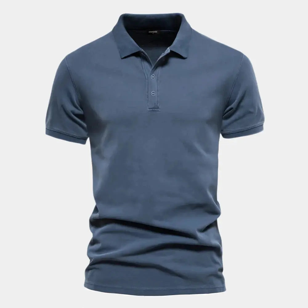 High-Quality Cotton Polo - Finley & Family