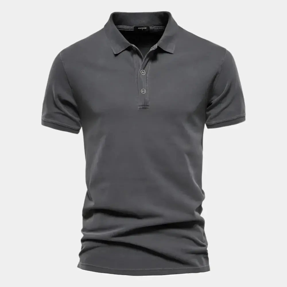 High-Quality Cotton Polo - Finley & Family