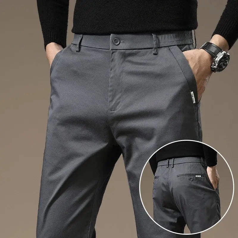 Basic Straight Trousers