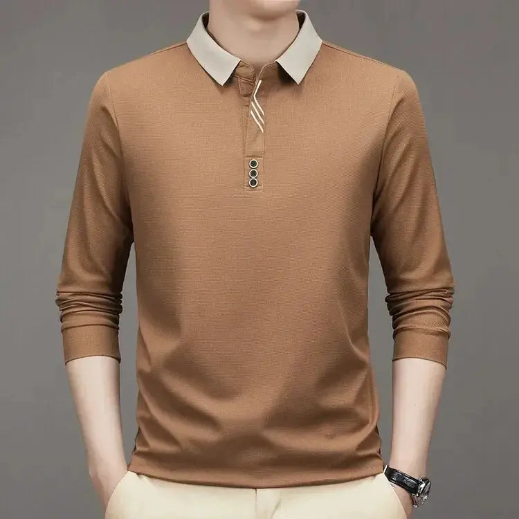 Elegant Long Sleeve Polo - Finley & Family