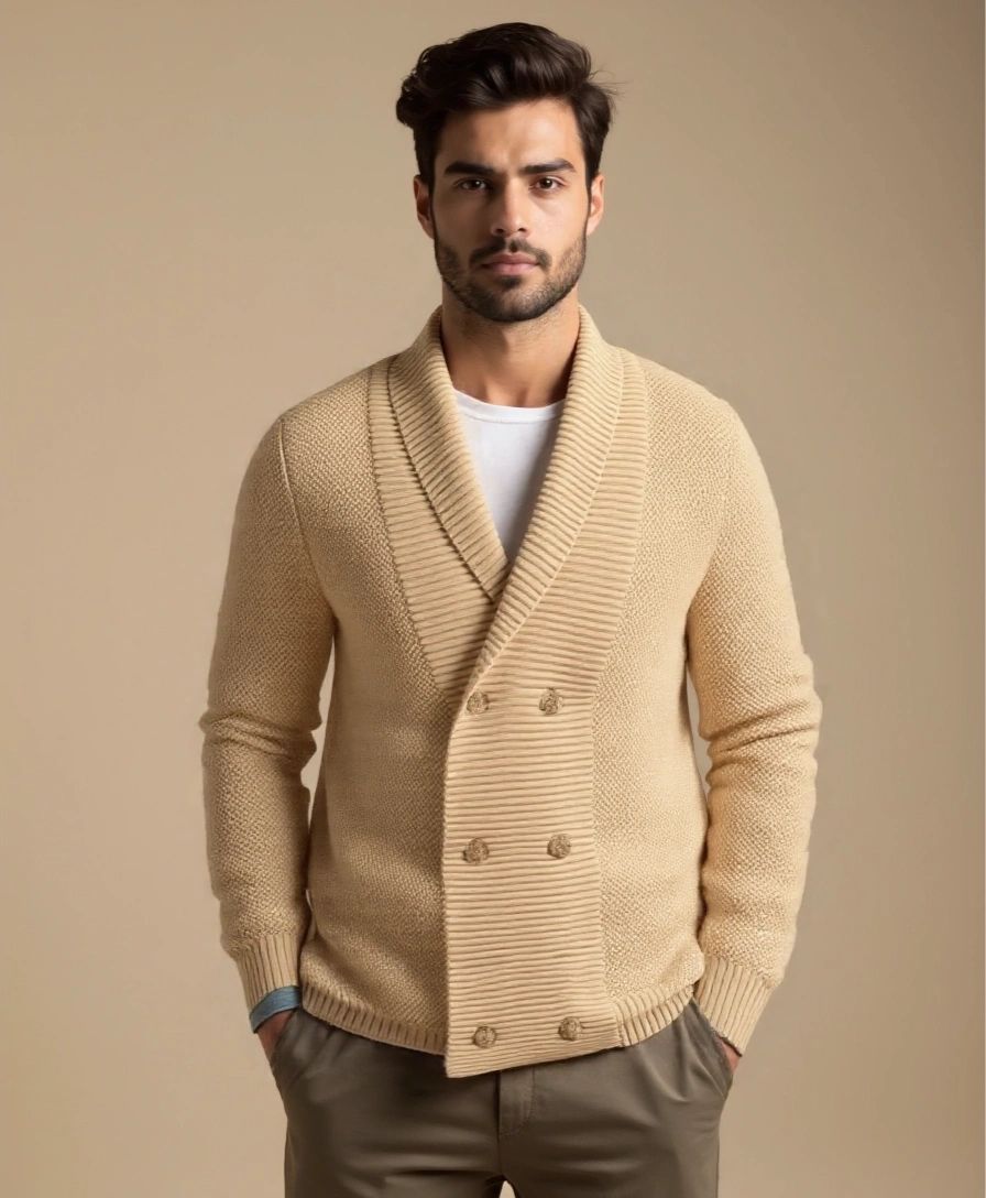 Elegant British Knitted Cardigan - Finley & Family