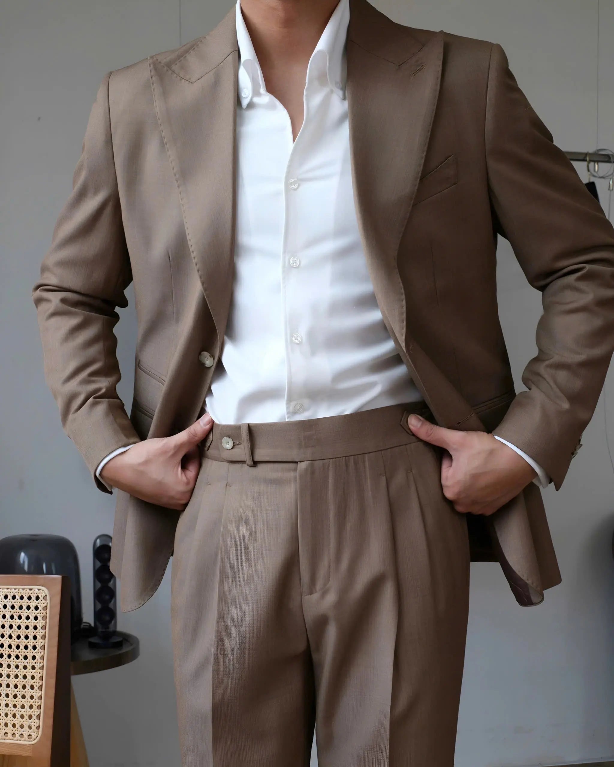 Sidetab Classic Trousers Genova