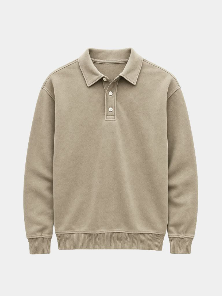 Canyon Mist Long Sleeve Polo – Finley & Family