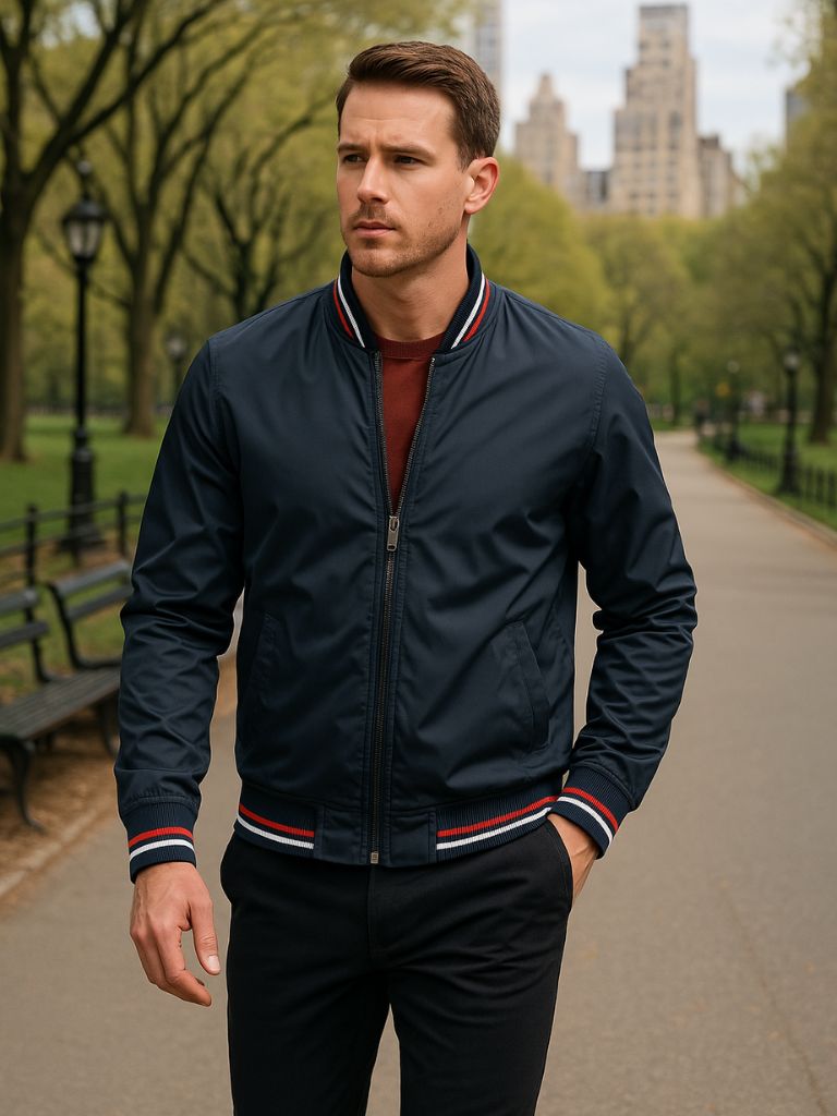 Finley & Family Casual Bomber Jacket