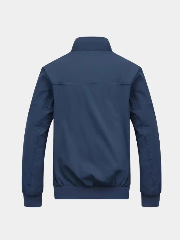 Finley & Family Casual Solid Bomber Jacket