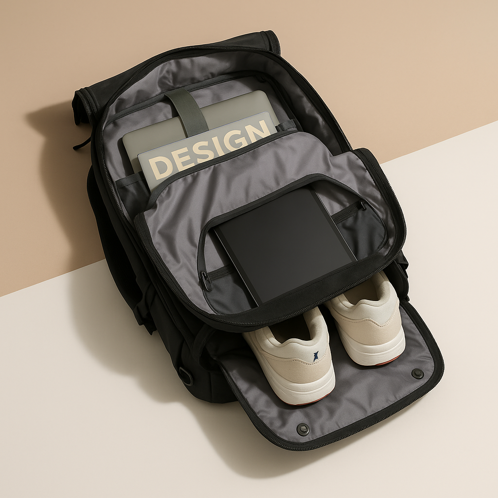 Convertible backpack duffle bag for men | Logan