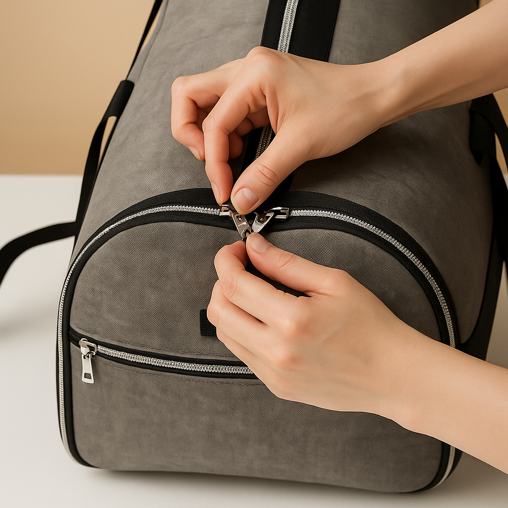 Convertible suit and duffle bag for men | Marcus