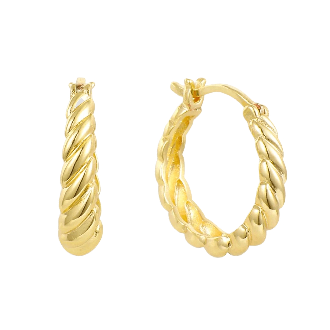 Spiral Twist Earrings