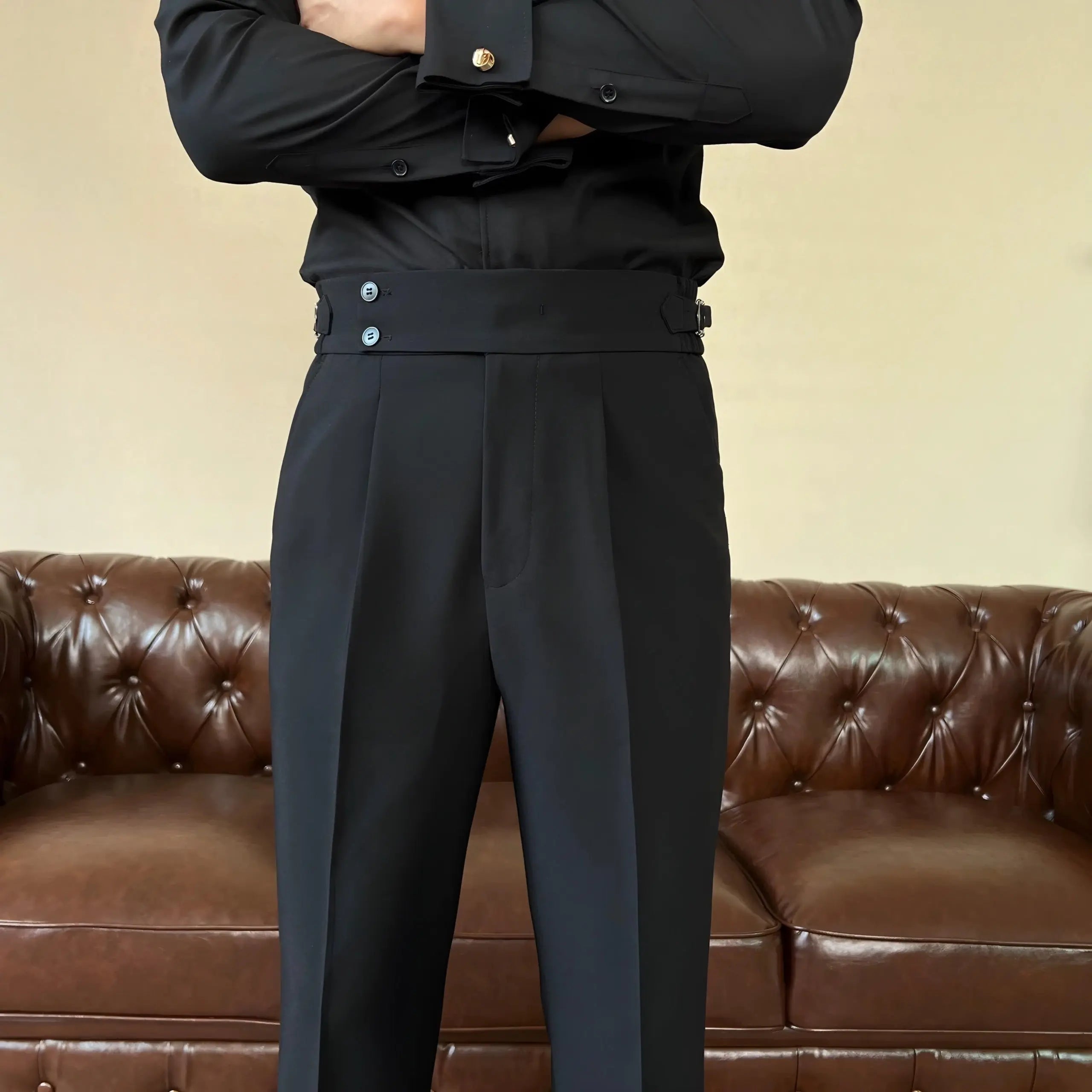 Classic Elastic Pants Sidetab Italia