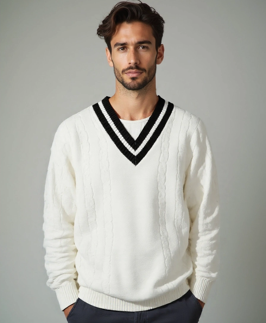 Minimalist Sketch with V-Neck - Finley & Family