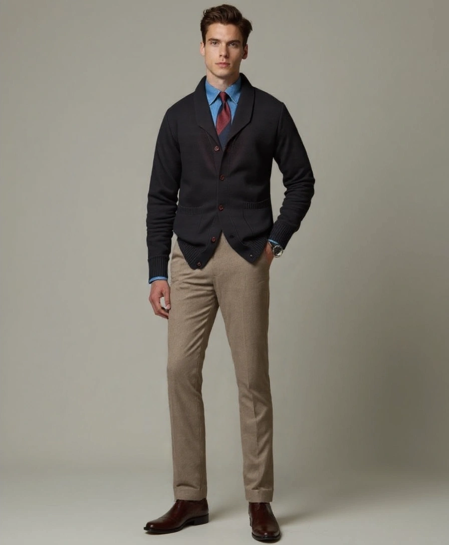 British Knitted Cardigan - Finley & Family