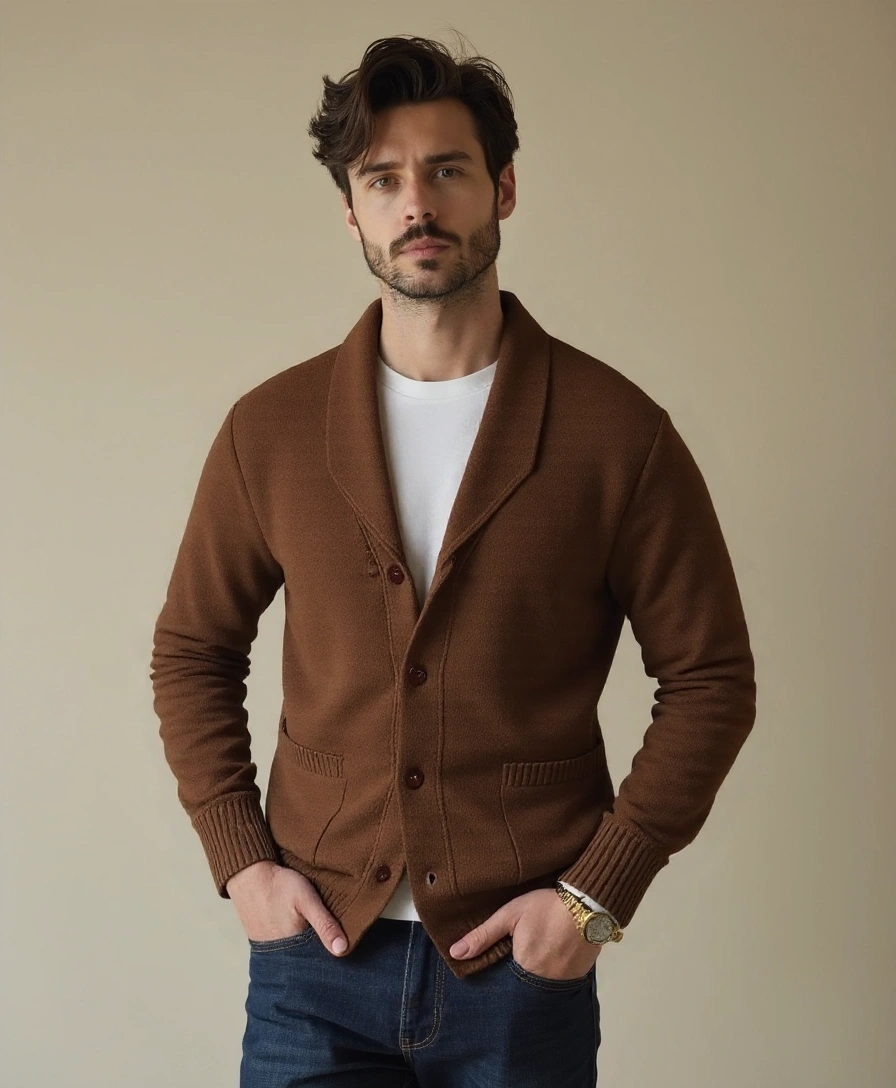 British Knitted Cardigan - Finley & Family