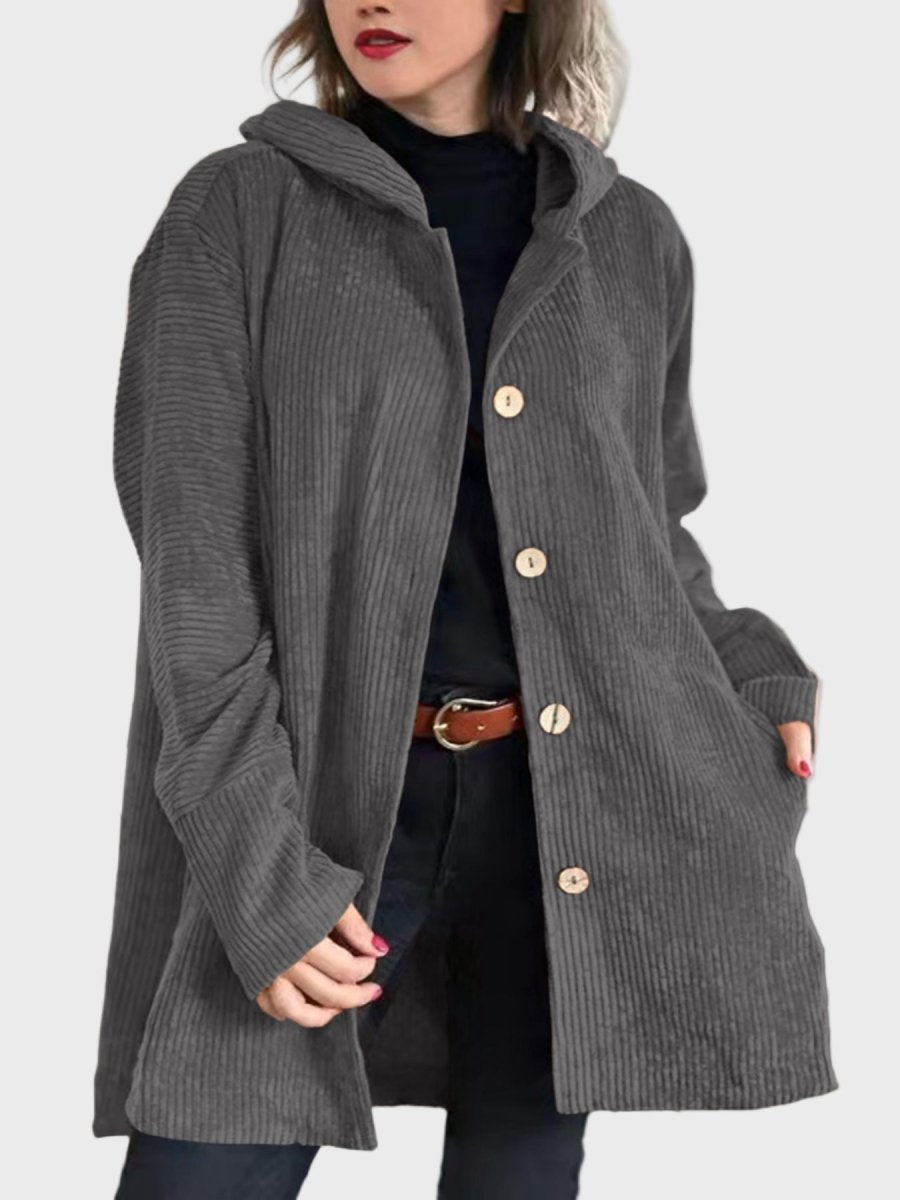 INDIE | Hooded Corduroy Jacket