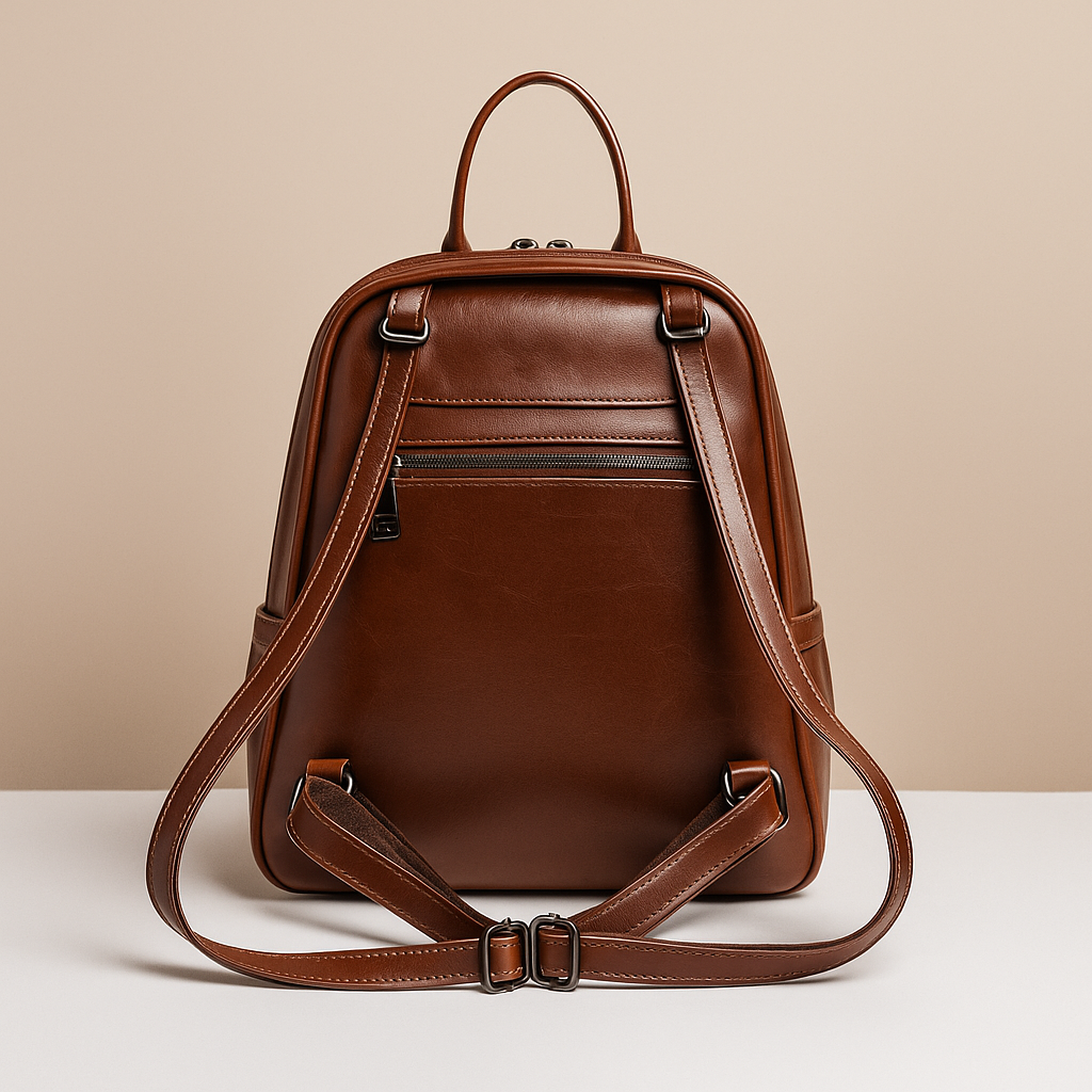 Convertible leather backpack handbag for women | Amelia