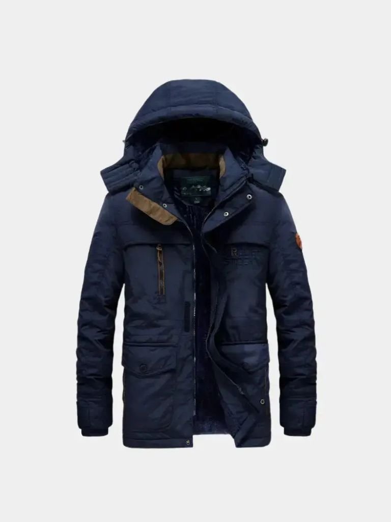 Finley & Family Military-Style Hooded Jacket