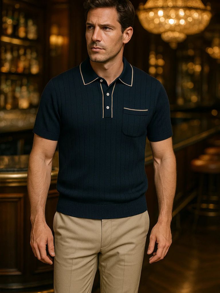 Old Money Knit Polo - Finley & Family