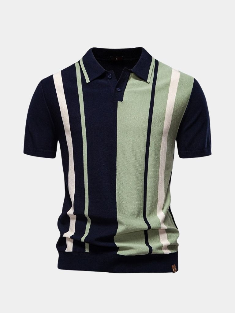 Retro Striped Polo – Finley & Family