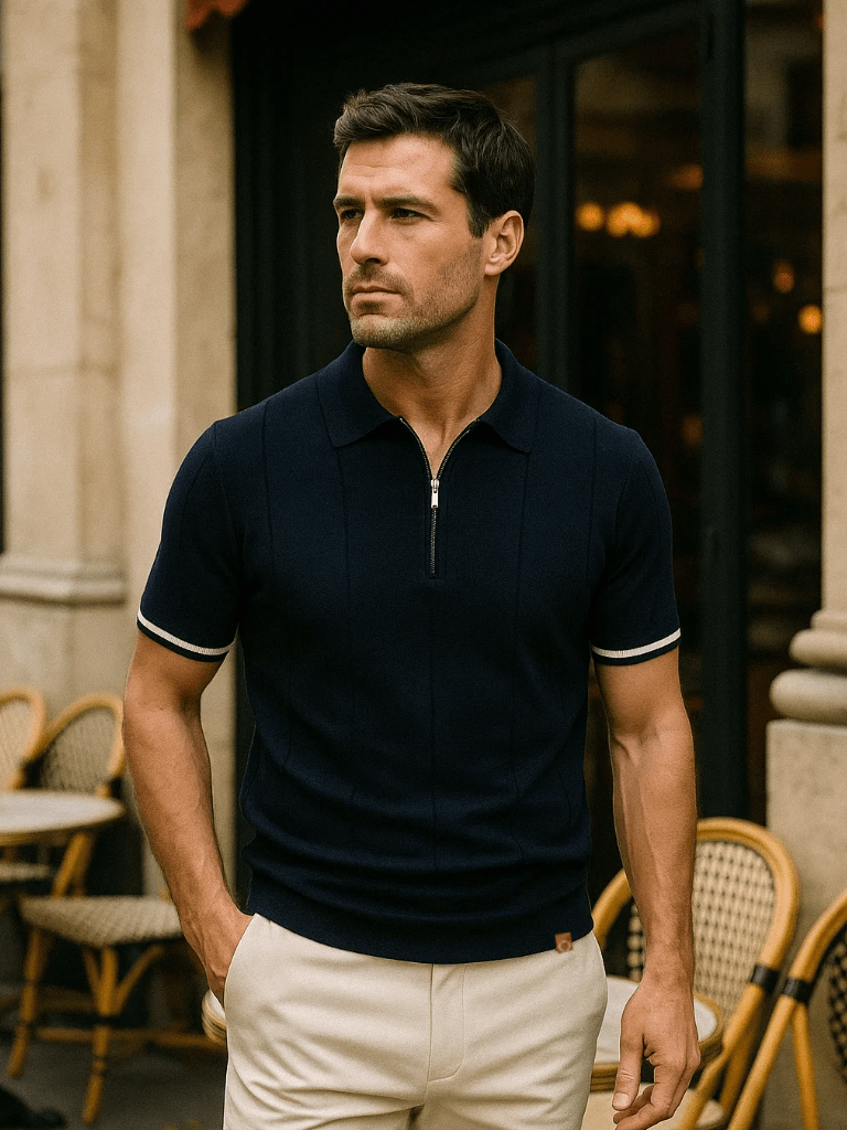 Royal Zip Polo – Finley & Family