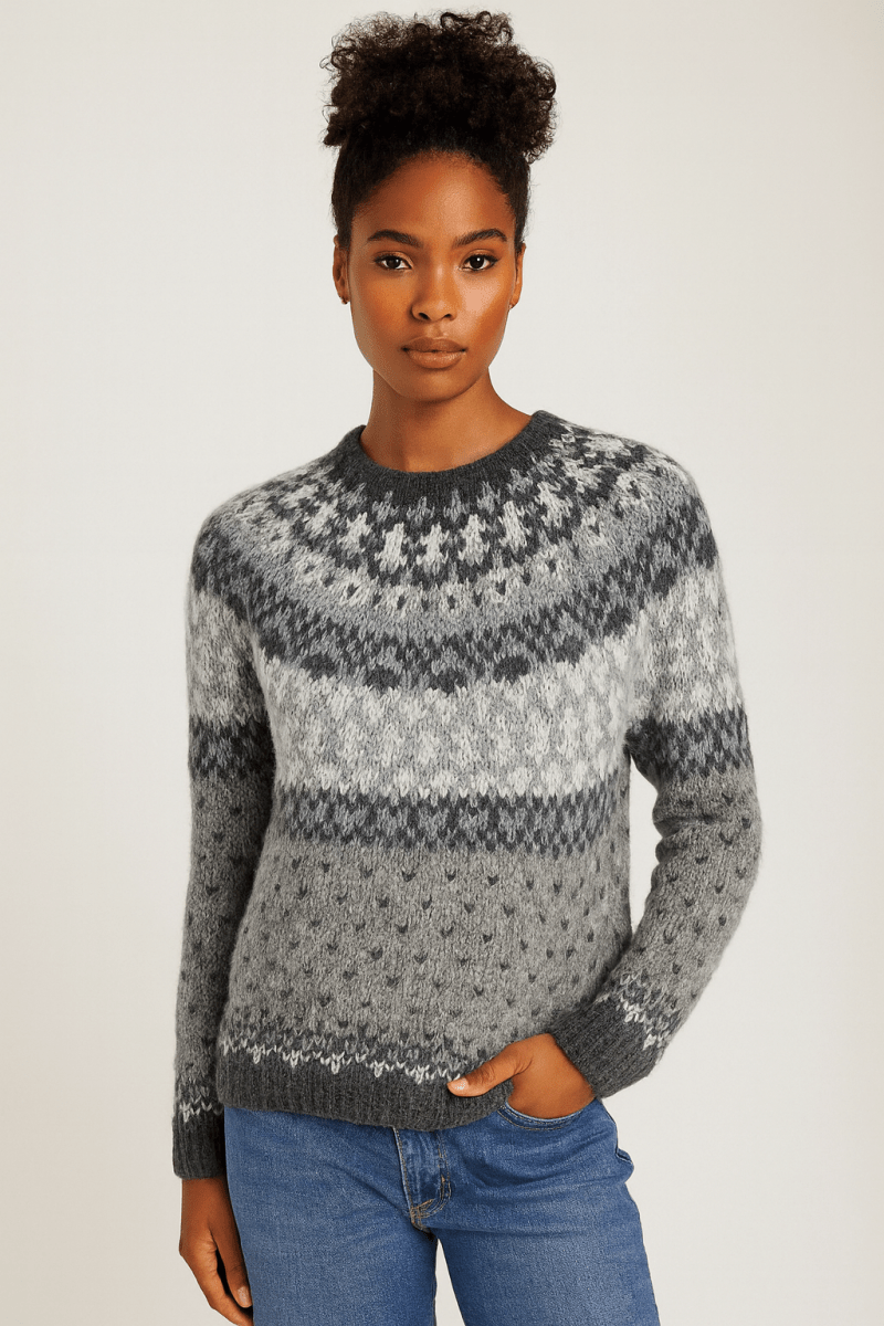 SILVIA™ Vintage-Inspired Sweater