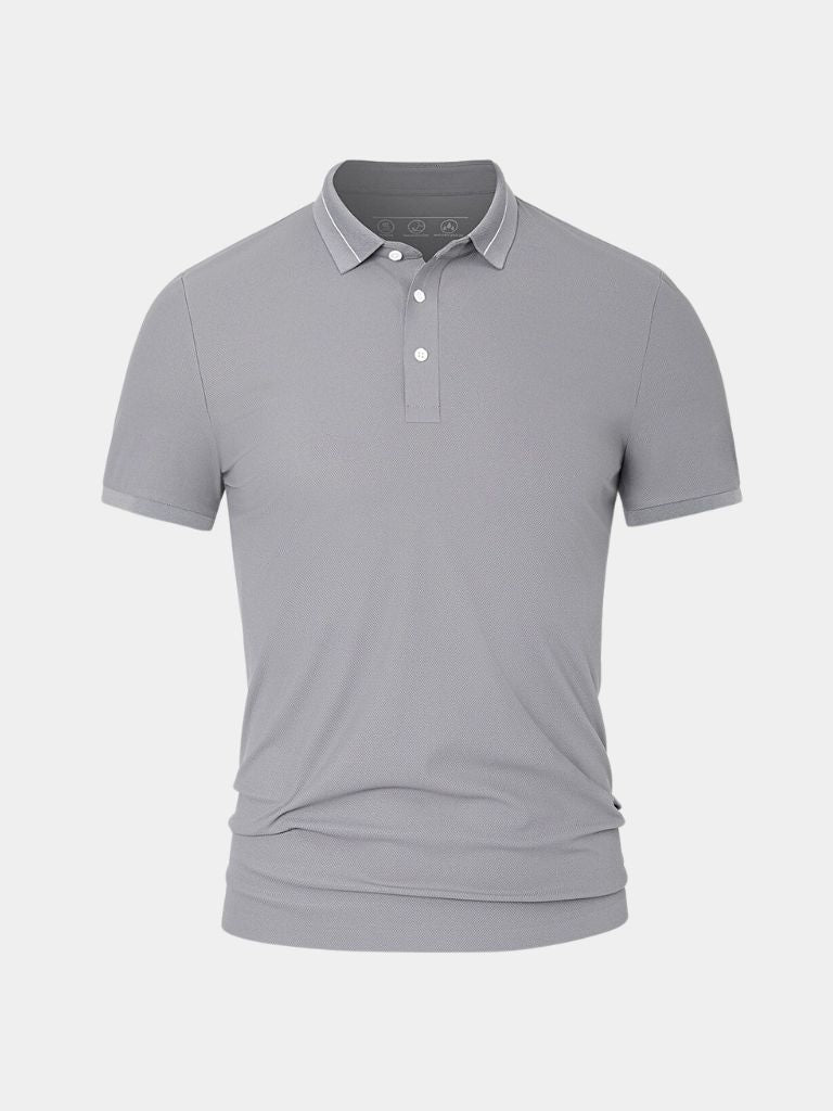 Steel Grey Polo – Finley & Family