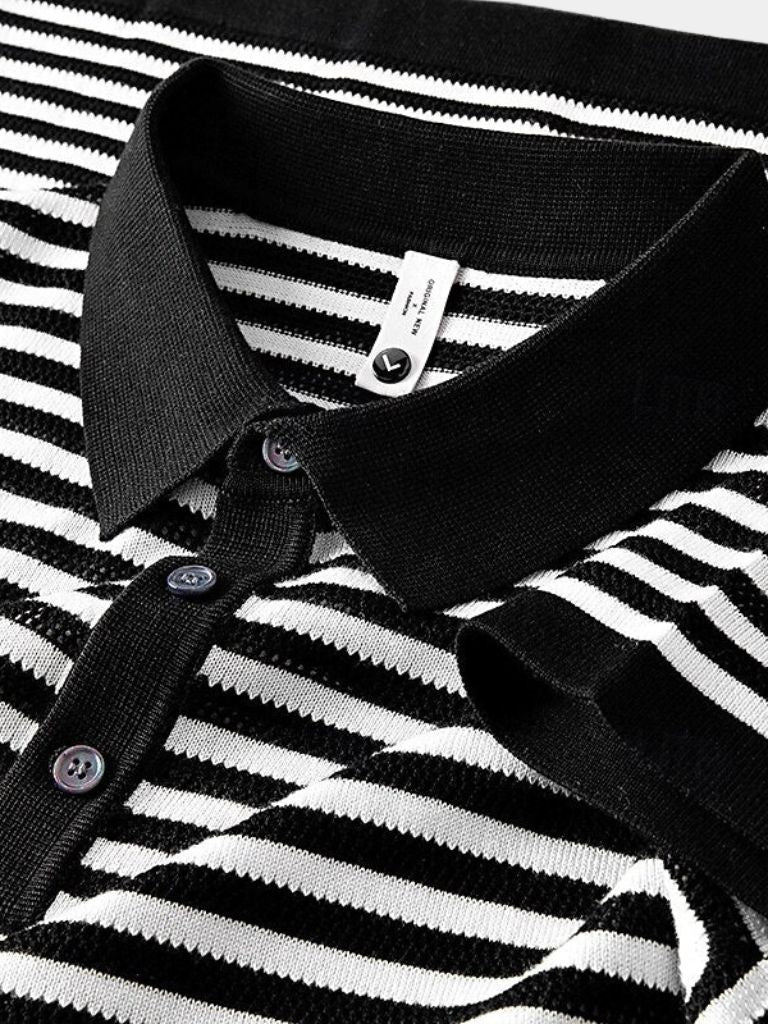 Classic Striped Polo - Finley & Family