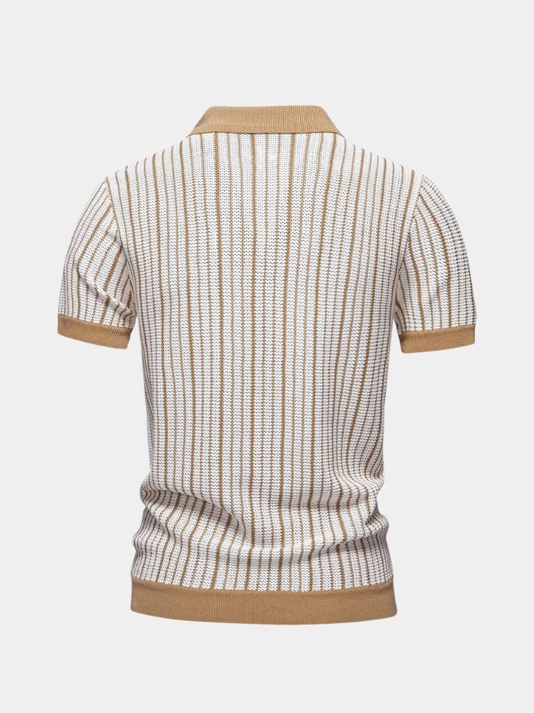Striped Knit Polo - Finley & Family