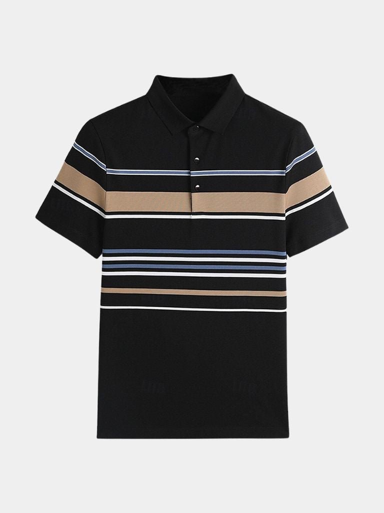 Sunset Striped Polo – Finley & Family