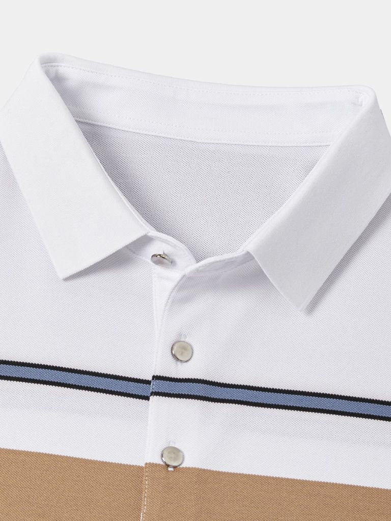 Sunset Striped Polo – Finley & Family