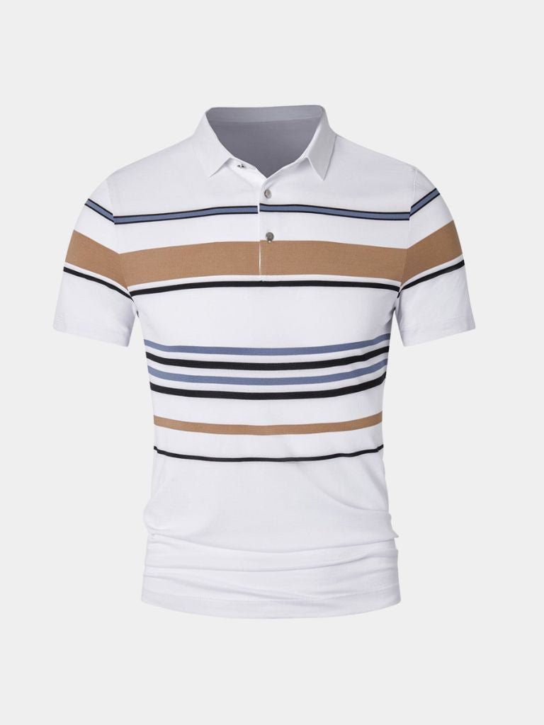 Sunset Striped Polo – Finley & Family