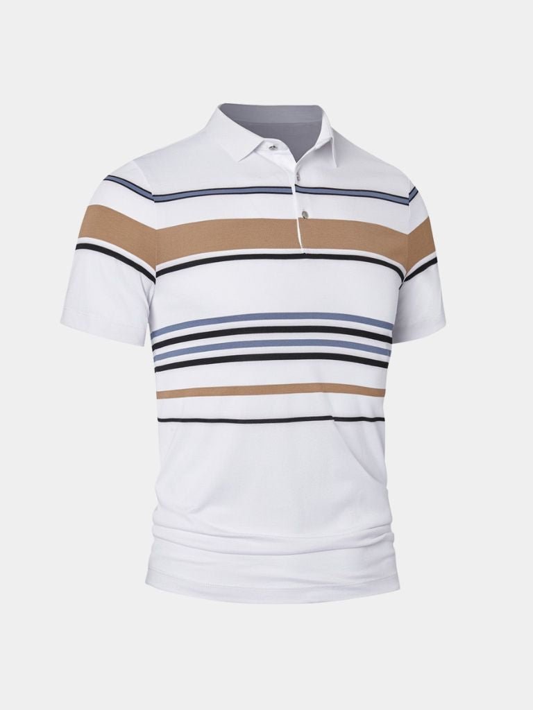 Sunset Striped Polo – Finley & Family