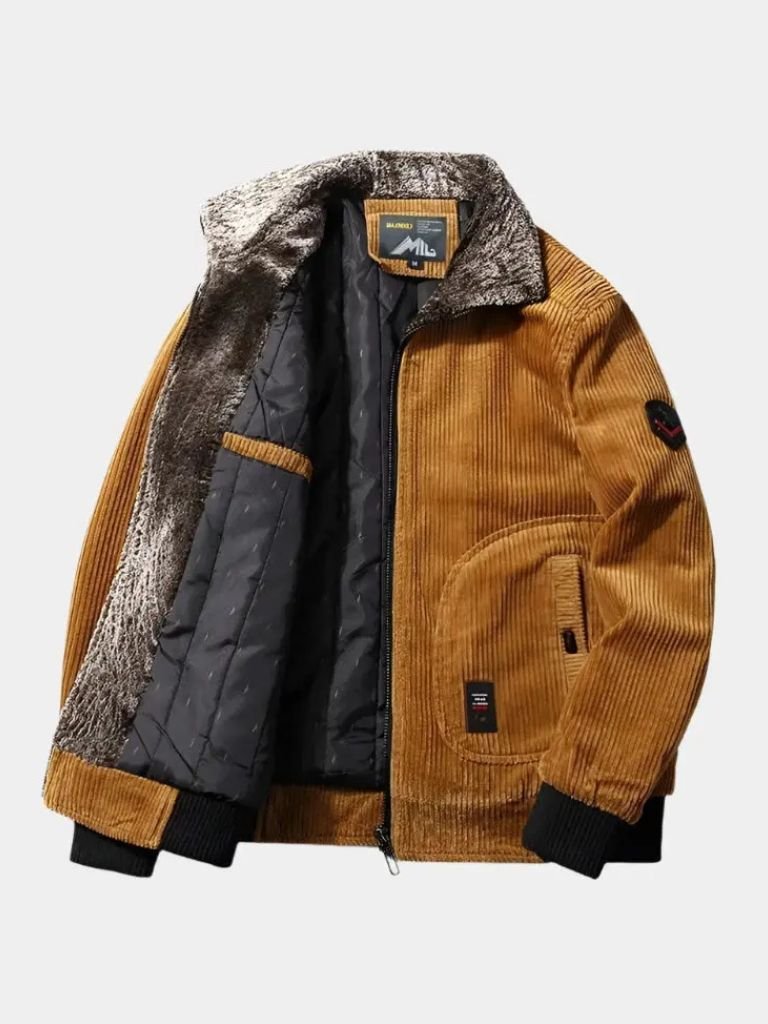 Finley & Family Corduroy Thermal Windbreaker Jacket