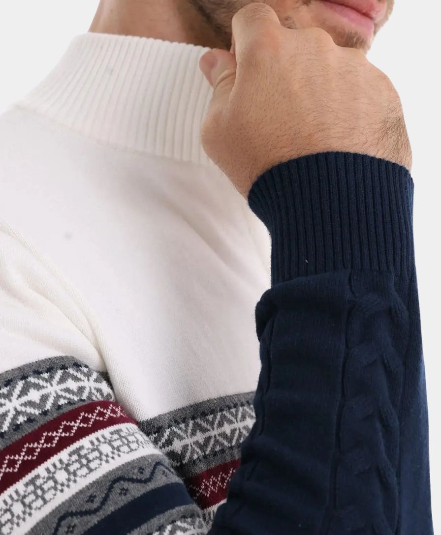 Polo Zip Sweater - Finley & Family