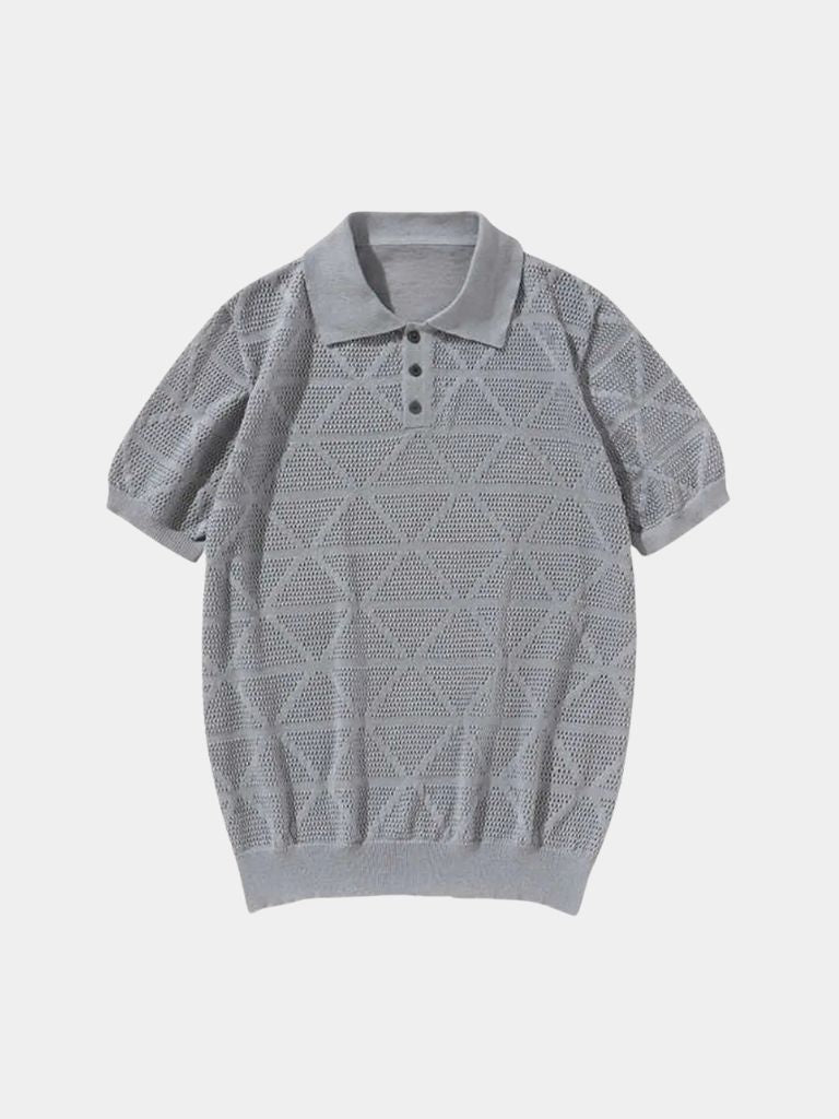 Woven Leather Polo - Finley & Family