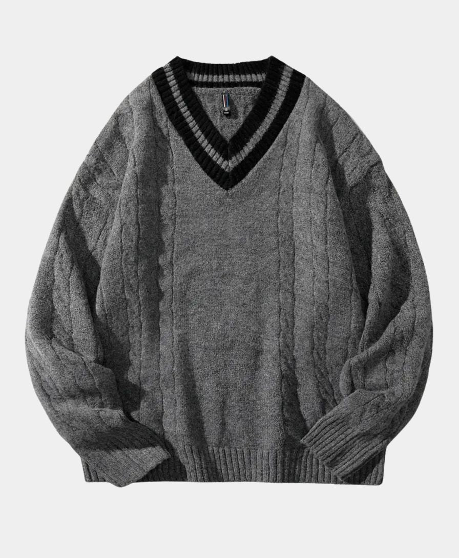 Minimalist Sketch with V-Neck - Finley & Family